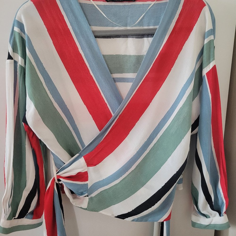 Zara Wrap Top